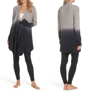 Barefoot Dreams Cozy Chic Lite Ombre Calypso Wrap Cardigan Size L/XL 868